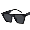 Miniatyrbild 4 av 6: HKNA Mode Cat Eye Solglasögon Dam Gradient Vintage Glasögon Dam/Män Retro Cat Eye Solglasögon Gafas De Sol Mujer UV400 RedRed Free Cloth