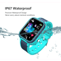 Miniatyrbild 3 av 6: 4G Kids Smart Watch Telefon GPS Tracker Barn watch på Vattentät videosamtal Fjärrlyssna GPS LBS WIFI med hebreisk klocka CE L21 LT21 BLCAK