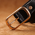 Miniatyrbild 5 av 6: Mode Casual Unisex Nylon Canvas Tyg Bältesrem D Ring Spänne Midjeband Enfärgad Lång tygklänning Stickad midjeband red