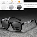 Miniatyrbild 1 av 6: KDEAM Photochromic and Polarized Solglasögon Herr Navigation Aluminium Magnesium Båge Herrglasögon UV400 Night Vision Goggles C8 Photochromic