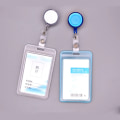 Miniatyrbild 4 av 6: Kvinnor Män Cover Case Transparent Business Bank Arbets-ID Studentbuss Kreditkort Skydda Hållare Case för studenter blue(.821)