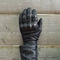 Miniatyrbild 2 av 6: Äkta Läder Motorcykelhandskar Herr Hög Kvalitet Getläder Atv Mx Motocrosshandskar Racing Ventilerande Pekskärm Guantes M