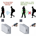 Miniatyrbild 5 av 6: 2022 Ny Anti Rfid-korthållare NFC-blockerande läsarelås Id Bankkortshållare Case Metall Case Aluminium 20pcs(.764)