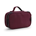Miniatyrbild 1 av 6: Case Snygg vattentät kosmetisk väska Organizer Case Toalettpaket för mini case toalettpåse Wine red L