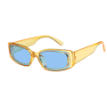 Miniatyrbild 1 av 6: Röd Brand Design Mode Solglasögon Fyrkantiga Night Driver Goggles Polariserade Solglasögon Glasögon För Kvinnor Cykling Utomhus Solglasögon yellow-blue