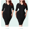 Miniatyrbild 5 av 6: waist trainer magformare korsettmodellrem kroppsslankningsunderkläder shapewear bantningsbälte faja rumplyftare faja Beige 4XL