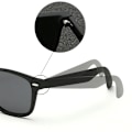 Miniatyrbild 3 av 6: AEVOGUE Polarized Solglasögon för män Unisex -stil Metallgångjärn Polaroidlins av högsta kvalitet Original Oculos De Sol Masculino AE0300 NO2 Follow Picture