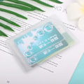 Miniatyrbild 2 av 6: THINKTHENDO 12x9cm PVC Transparent Auto Document Cover Ryska case Skydda Bil ID-kortshållare för män kvinnor