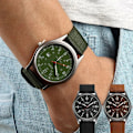 Miniatyrbild 2 av 6: Watch SOKI Canvas Kläder Watch Casual Mode Watch Watch brown