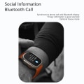 Miniatyrbild 5 av 6: 49mm Smart Watch IP08 Ultra Smartwatch Herr Dam Puls Bluetooth Call Vattentät Trådlös Laddning PK DT8 Ultra W68 HW8 black add nylon IP08 ultra