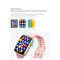 Miniatyrbild 4 av 6: IWO Series 9 Smart Watch I9 Pro Max Trådlös laddning Bluetooth -samtal Sport Sömnpuls Män Kvinna Smartwatch För Apple-telefon White A And SVN With Original Box