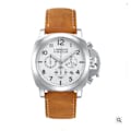 Miniatyrbild 1 av 6: Lyx Toppmärke Watch Herr Vattentät Kvartsbrunt Läder Militär Armbandsur Herr Arméklocka Man watch hombre hodinky Style B- 3