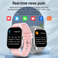 Miniatyrbild 4 av 6: Smart Watch Bluetooth Call Dial Information Push 1,69 Pekskärm Multi Sport Mode Weather Custom Dial Sportarmband Pink