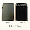 Miniatyrbild 1 av 6: Smal RFID mode pop-up tryckknapp case med elasticitetspåse Stöldskydds Creative Smart Wallet Ny namnkortshållare Gray