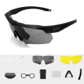 Miniatyrbild 3 av 6: Tr90 Military Goggles 3 lins Solglasögon Skottsäkra Army taktiska Glasögon skytte Glasögon MTB Cykling 1 Polarized 4 PC(.292)