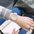 Miniatyrbild 4 av 6: 2022 Par Simple Square Quartz Watch Damklockor Enkel Big Dial Square Watch män Sommarpresentklocka Watch Grey
