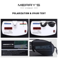 Miniatyrbild 6 av 6: MERRYS DESIGN Herr Klassiska Pilot Polariserade Solglasögon Herr Driving Shield Night Vision Solglasögon UV400 Skydd S8601 C07 Red