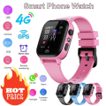 Miniatyrbild 2 av 6: Barn 4G Smart Watch SOS GPS Plats Videosamtal Simkort för barn SmartWatch Kamera Vattentät Watch För pojkar Flickor närvarande Blue