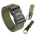 Miniatyrbild 1 av 6: VATLTY 2022 Snabbtorkande taktiskt bälte män Hårdlegering Snabbspänne 1200D Mjuk nylon Army Bälte Hane Militär utrustning ArmyGreen set(.1103) 125cm(adjustable)(.1103)