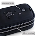 Miniatyrbild 4 av 6: Case Snygg vattentät kosmetisk väska Organizer Case Toalettpaket för mini case toalettpåse Wine red M