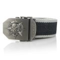 Miniatyrbild 4 av 6: Canvas automatiskt spänne bälte för män Tactical Army hög kvalitet 4 mm tjocka 38 mm breda byxor Tillbehör Nytt träningsbälte för utomhusbruk Black 120cm