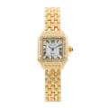 Miniatyrbild 1 av 6: 2023 Lyx Dammode Fyrkantiga Klockor Guldlegering Armband Dam Quartz Armbandsur Kvaliteter Klockor i romersk skala gold(.398)