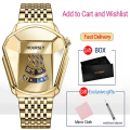 Miniatyrbild 5 av 6: Lyxig timmesvarumärke Trend Cool watch Rostfritt stål Teknik Mode watch för män 2021 Relogio Masculino mesh SE