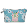 Miniatyrbild 1 av 6: Sminkväska Värmeöverföring Härlig kosmetisk väska med print Liten toalettväska för damer och flickor Presenter Högkvalitativt case 307-19 Alpaca Bag