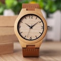 Miniatyrbild 6 av 6: BOBO BIRD Träklockor Herr & Kvinnor Läder Nylon Silikonrem Casual Quartz Watch Presentask Förpackning Surport Drop A18