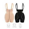 Miniatyrbild 2 av 6: Butt Lifter Shapewear Fake Butocks Underkläder Control Trosor Remmar Höftkuddar Enhancer Shapwear Brief Smalmer Waist Cincher Hooks Beige M