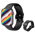 Miniatyrbild 1 av 6: Series 8 New Smart Watch Bluetooth Call Men Sports Fintess SmartBand Custom dial smartwatch för för Apple Watch män kvinnor Black mesh