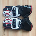 Miniatyrbild 5 av 6: Nya 6 Färger Äkta Läder Gp Pro Motorcykel Lång Racing Körning Motorcykel Original Nötskinn Motocrosshandskar Red(.102) XXL
