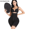 Miniatyrbild 4 av 6: Waist trainer Body Shaper Body Shapewear Magekontroll Underkläder Falska skinkor Höftkuddar Enhancer Axelremmar Smalare Buckle Black Style A XL