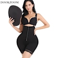 Miniatyrbild 4 av 6: Waist trainer Body Shaper Body Shapewear Magekontroll Underkläder Falska skinkor Höftkuddar Enhancer Axelremmar Smalare Buckle Skin Style A 2XL