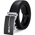 Miniatyrbild 2 av 6: 140-150 cm Ny legering automatiskt spänne bälte äkta läder man bälte Designer mode för designer ko herr bälte hög kvalitet Belt body 110cm