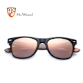 Miniatyrbild 5 av 6: HU WOOD Solglasögon Män Träsolglasögon För unisex Dam Solglasögon Polariserade Glasögon HD Lins Spegelskydd GR8004 Red HU WOOD Polarized