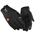 Miniatyrbild 1 av 6: Skidåkning Snowboard Vattentäta handskar Thinsulate Varm Pekskärm Kallt väder vintervantar Skoterhandskar Herr Dam Black XL