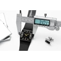 Miniatyrbild 5 av 6: NIBOSI Herrklockor Toppmärke Lyx Blue Square Quartz Watch Herr Slim Vattentät Golden Man Armbandsur Herr B