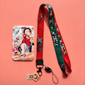 Miniatyrbild 3 av 6: Barn Tecknad Plast Anime ID-korthållare Cool Modemärke Glidande Arbete Namnbricka Busslina Kort Hållare för lanyard card holder(.1847)