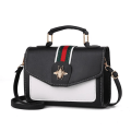 Miniatyrbild 2 av 6: Kvinnor Designer Contrast Handväska Kvinna Ny Klassisk Crossbody-väska Flikväska Läder Axelväska Damväska caramel colour