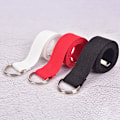 Miniatyrbild 3 av 6: Mode Casual Unisex Nylon Canvas Tyg Bältesrem D Ring Spänne Midjeband Enfärgad Lång tygklänning Stickad midjeband red