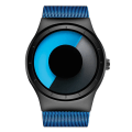 Miniatyrbild 3 av 6: Creative Quartz Watches Herr Top MODE Märke Casual Rostfritt stål Mesh Band Unisex Watch Klocka Man kvinnlig Gentleman present 6002-SSU with Box