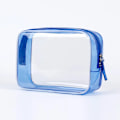 Miniatyrbild 2 av 6: eTya Transparent kosmetisk väska Organizer PVC vattentät klar sminkväska Case Toalettväska Sminkpåse tvättväskor green