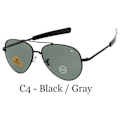 Miniatyrbild 1 av 6: Märke Herr Solglasögon Army MILITARY MacArthur Aviation Style AO Allmänt Solglasögon Amerikansk lins Optiskt glas Oculos De Sol C4