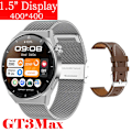 Miniatyrbild 1 av 6: för Huawei Watch GT3 Smart Watch Herr Android Bluetooth Call IP68 Vattentät Blodtryck Fitness Tracker Smartwatch Dam Si Me-Br Le smart watch