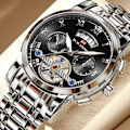 Miniatyrbild 2 av 6: 2023 Nytt VA VA VOOM toppmärke Relogio Masculino Herr Luxury Luminous Armbandsur Imitera Quartz Watch för män 2453-JHH