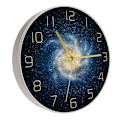 Miniatyrbild 5 av 6: Galaxy Yttre Rymden Väggklocka För Vardagsrum Tyst Klocka Nebula Stjärnor Väggkonst Abstrakt Universum Heminredning Astronomi Gåvor Metal Frame