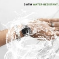 Miniatyrbild 6 av 6: Hannah Martin Casual Quartz Watch Dam Vattentät Läder Armbandsur Svarta Dam Klockor Armband Relogio Feminino HM-CH36-2
