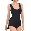 Miniatyrbild 1 av 6: Velssut Body Shapewear för kvinnor Magkontroll String Platt Mage Underkläder Bantning Body Shaper Väst Dam Midja Shapewear SF2392-B(.194) XS S(.194)