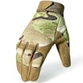 Miniatyrbild 1 av 6: Taktisk handske Militär Armé Helfingerhandskar Herr Airsoft Cykling Sport Camping Träning Cykling Paintball Lättvikts Camo A9 Multicam M